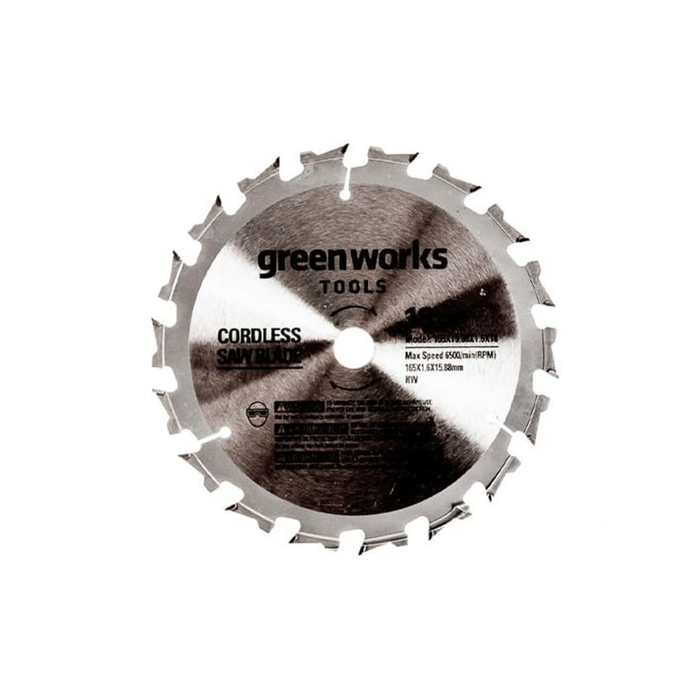 Диск пильный Greenworks 120х9,5мм для мини-пилы 1501207