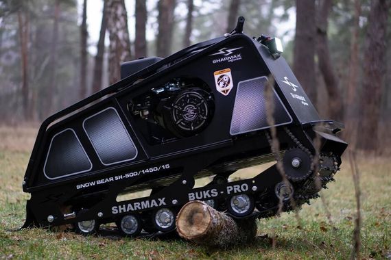 Мотобуксировщик SHARMAX S380 1250 HP6.5 Ultra (2024)