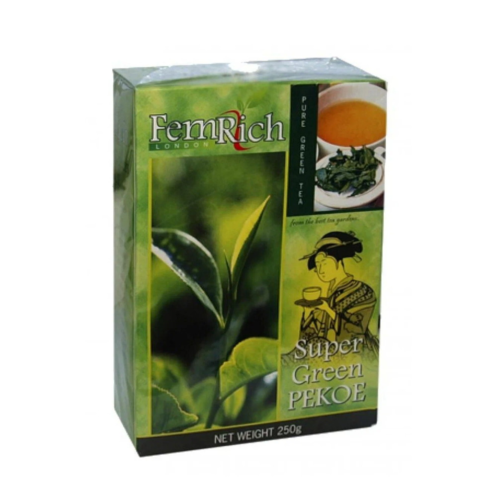 Чай зелёный FemRich Super Green Pekoe, 250 г