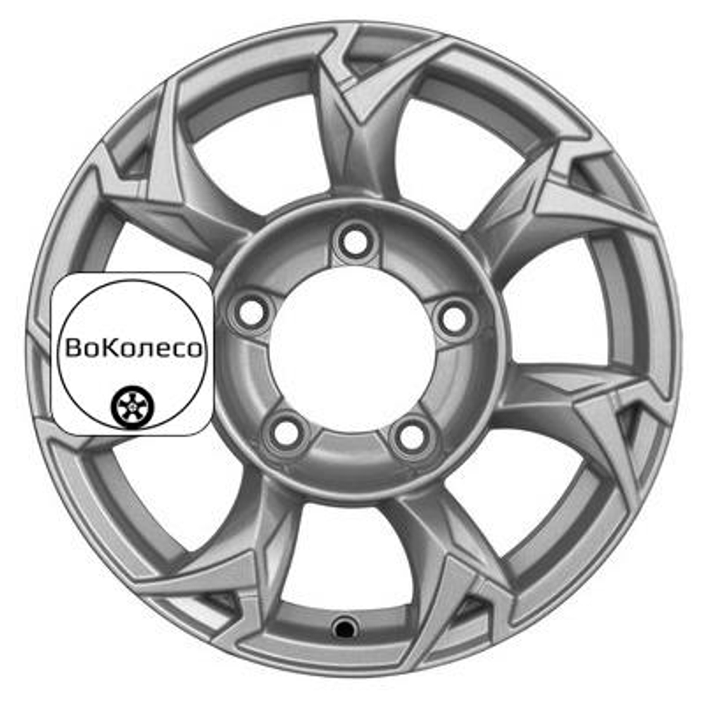 5,5x15/5x139,7 ET5 D108,1 KHW1505 (Jimny) F-Silver Khomen Wheels