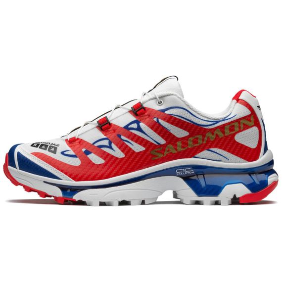 SALOMON XT 4 Уличная обувь Низкий Топ Белый и Красный Унисекс