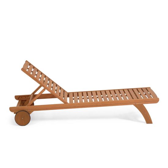 Шезлонг Beila из массива эвкалипта Испания La Forma