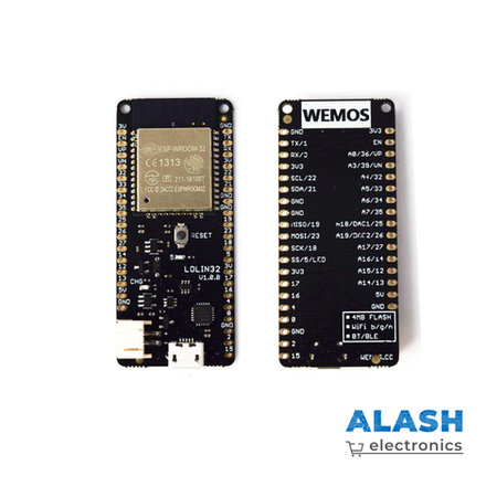 WeMos LOLIN32 V1.0.0 на базе платы ESP32 Rev1 с поддержкой Wifi и Bluetooth