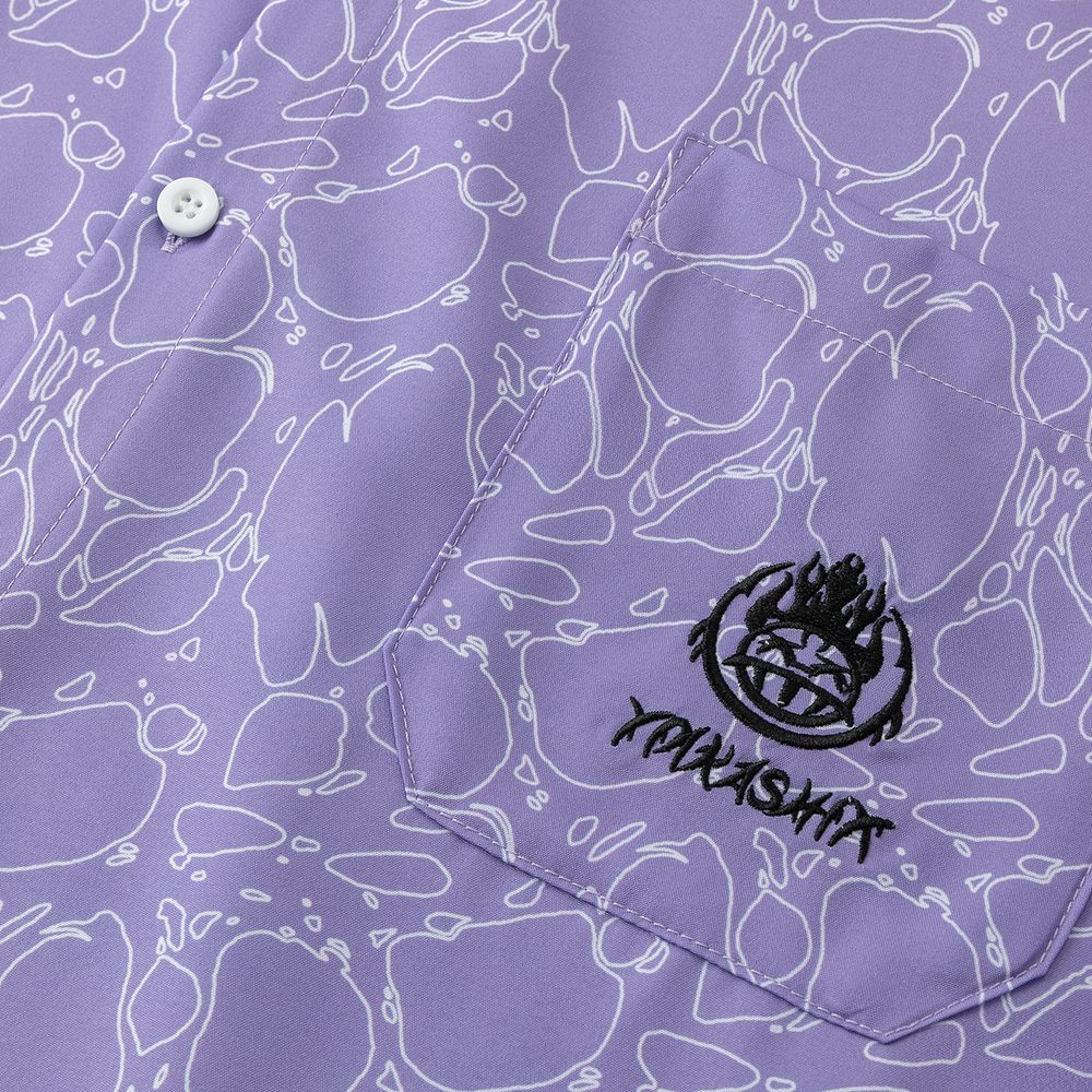 Рубашка Ymkashix Kelp фиолетовая