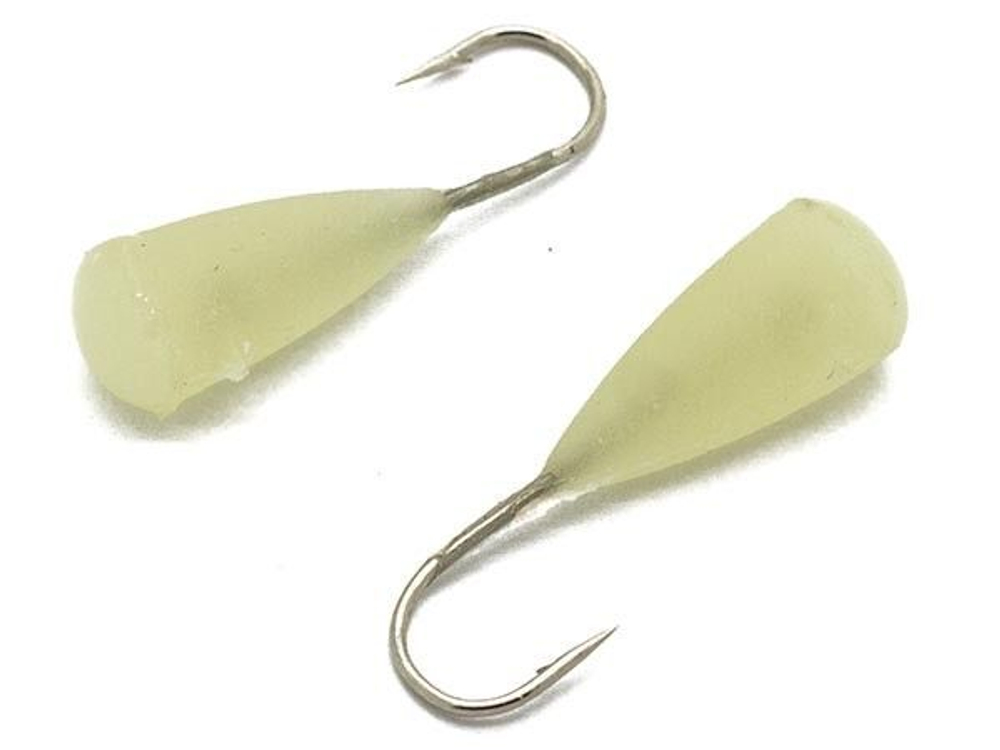 Мормышка Конус свечение Красное + Желтое MOK510RY 10шт/уп