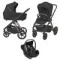 Коляска 3 в 1 Espiro Miloo 2.0 Black Diamond (310)