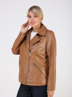 Кожаная куртка демисезонная косуха