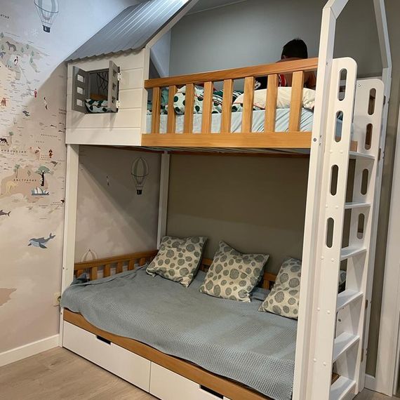 Детская кроватка Полли (Polly) из массива бука