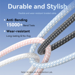 USB 2.0 Type-C Male to Lightning Male 3A Cable 1M Black Aluminum Alloy Type