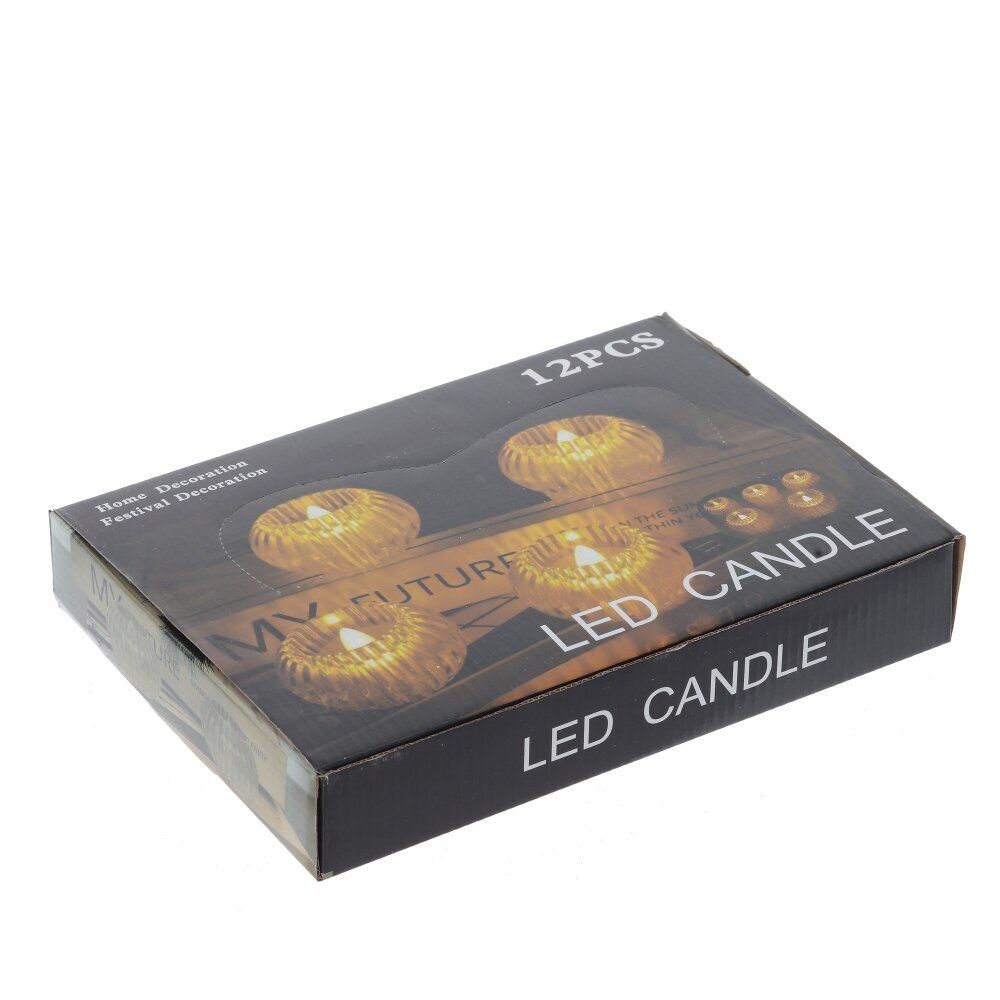 GAEM Изделие декоративное "Свеча" (подсветка, 3xLR54) (блок 12шт), D 5.5 см, L5,5 W5,5 H4 см