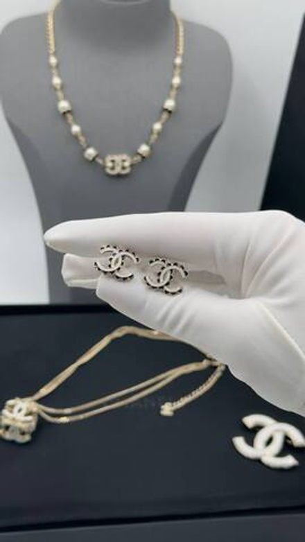 Серьги CHANEL
