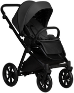 Детская коляска Indigo Solio 3 в 1 с автокреслом Avionaut Cosmo Beige So05 т.серый