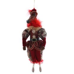 GAEM Игрушка набивная подвес "Лошадь", L13 W8 H36/23 см