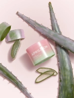 APRILSKIN Двухфазное средство: очищающий бальзам и пенка c розовым алоэ Pink Aloe Pack Cleanser 120 гр