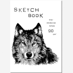 Блокнот-скетчбук SKETCHBOOK SILK А5 на скрепке