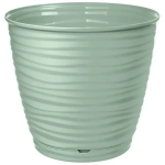 Горшок для цветов Saffron 9,1 л с поддоном (светло-зеленый)