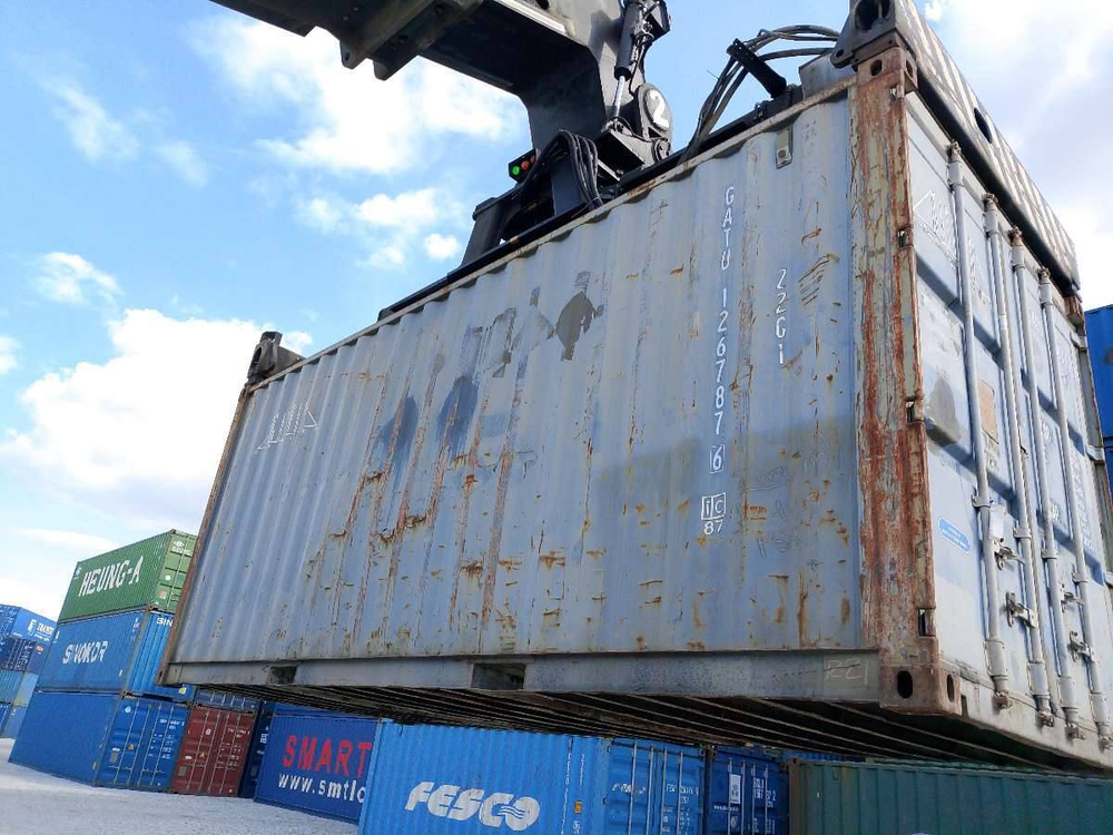 Контейнер 20 футов № GATU1267876