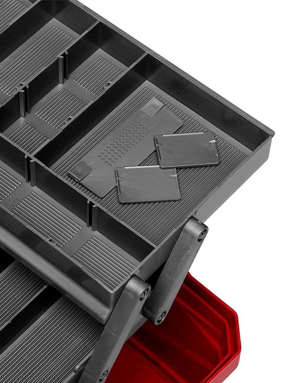 Ящик для снастей Nisus Tackle Box трехполочный красный (N-TB-3-R)