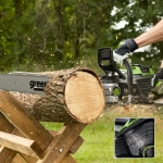 Аккумуляторная цепная пила Greenworks OCS800K8 (1 x 8 Ач, ЗУ) 2009707U8