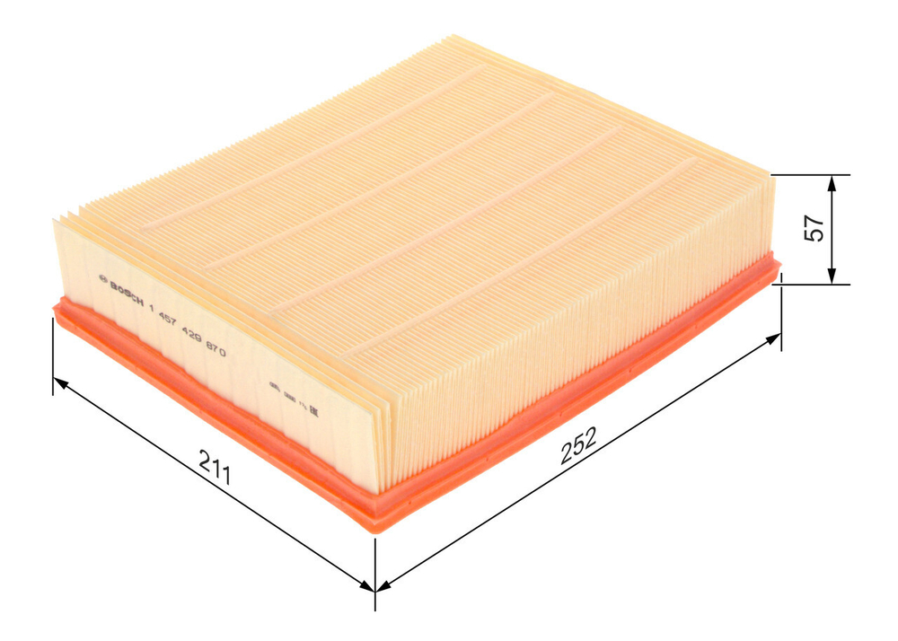 BOSCH - 1457429870-BOC - Air Filter