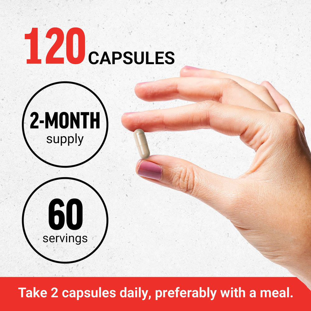 Force Factor, L-тирозин, 500 мг, 120 растительных капсул