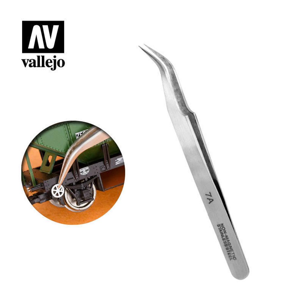 VALLEJO TOOLS: STAINLESS STEEL TWEEZERS