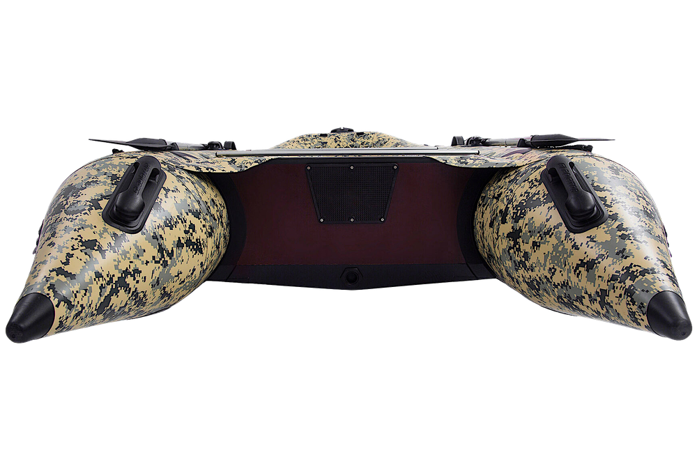 Лодка ПВХ Gladiator Active C370AL Camo с алюминиевым полом