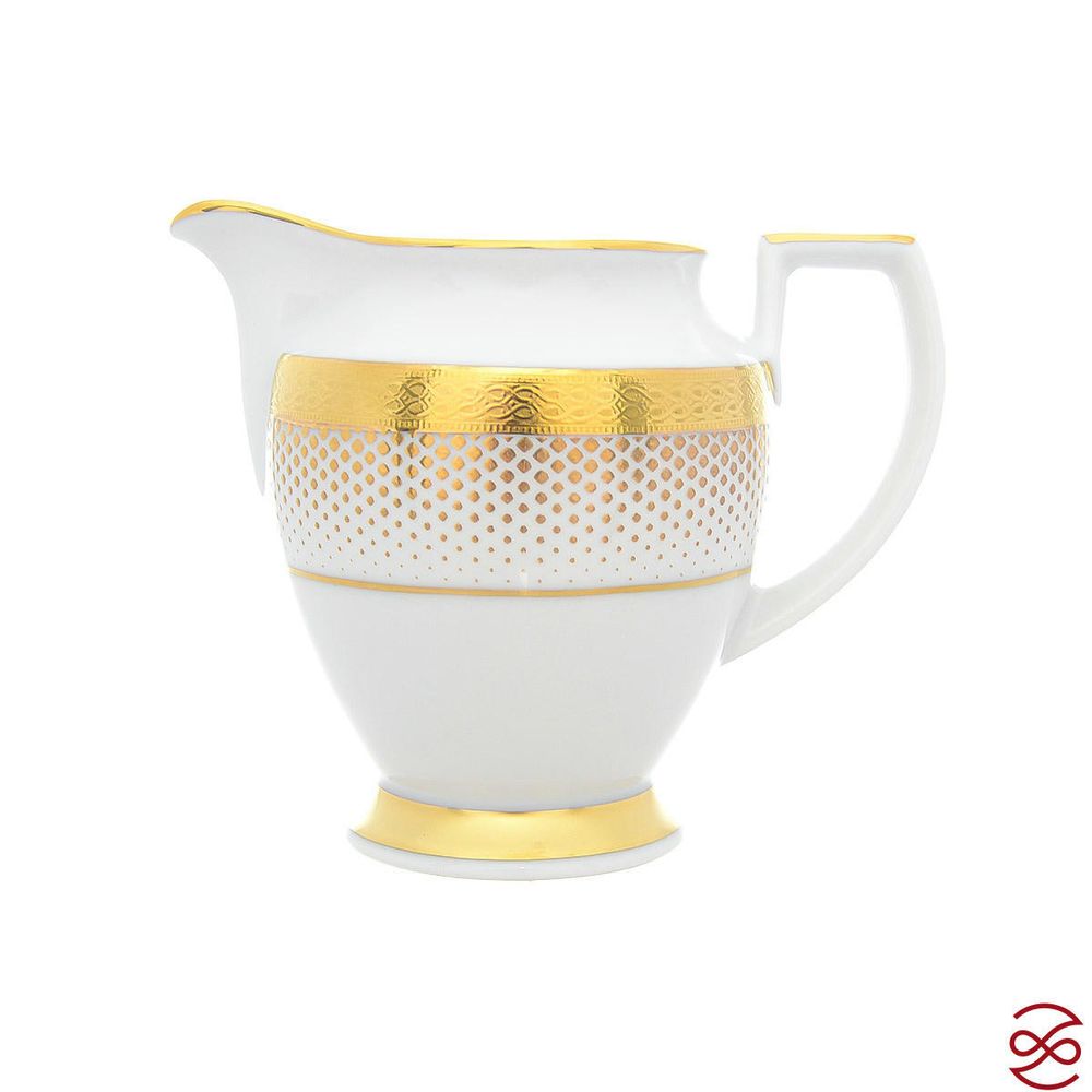 Кофейный сервиз Falkenporzellan Rio white gold 6 персон 17 предметов