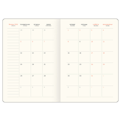 Ежедневник датированный 2026г., А5, 176л., твердый переплет, кожзам, BG "Python. Sangria", винный, цветной срез, с резинкой, карман DdА5_09400