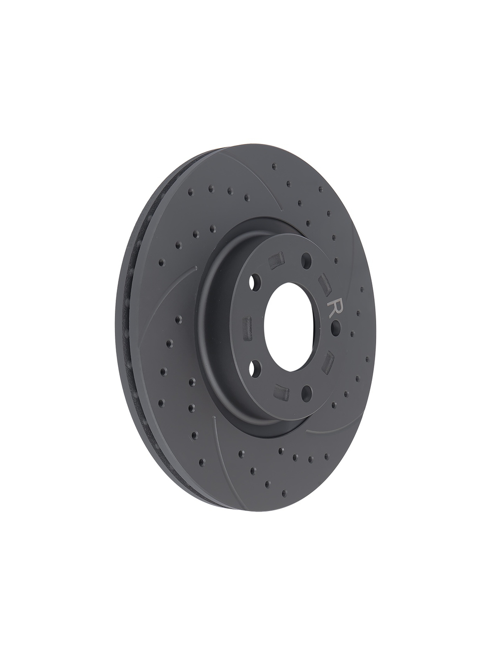 Диск тормозной передний перфорированный PRO-LINE с покрытием комплект MAZDA 3 2.0L GANZ GIJ06143S
