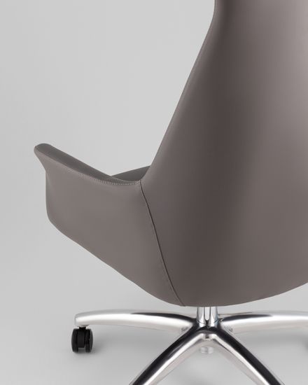 Кресло руководителя TopChairs Viking NEW серое