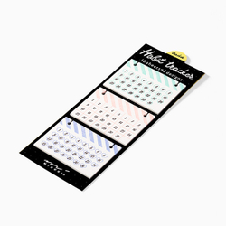 Стикеры Midori Sticky Paper Journal - Hobit Tracker Stripe