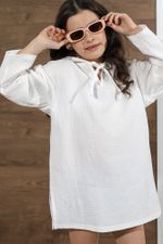 Туника для девочки Пляж-1 Виотекс БЕЛЫЙ