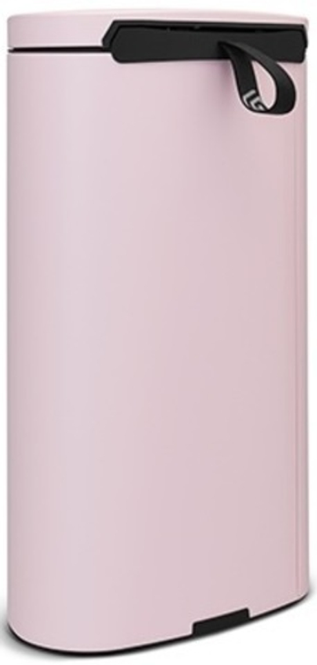 Ведро для мусора Brabantia FlatBack 30л розовое