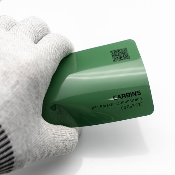 Веер образцов виниловой цветной пленки Carbins