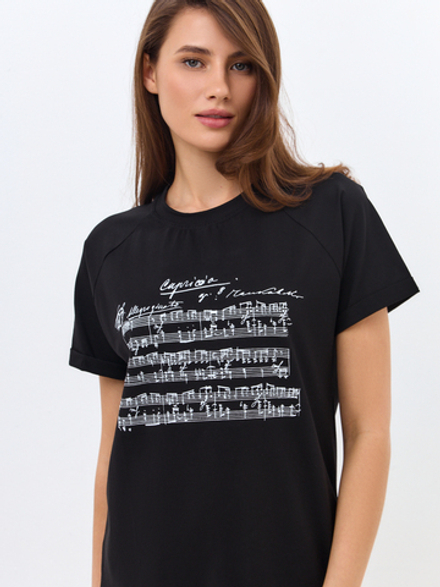 Футболка "Ноты Чайковского"