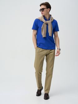 С-560-1 Футболка-поло с вышивкой