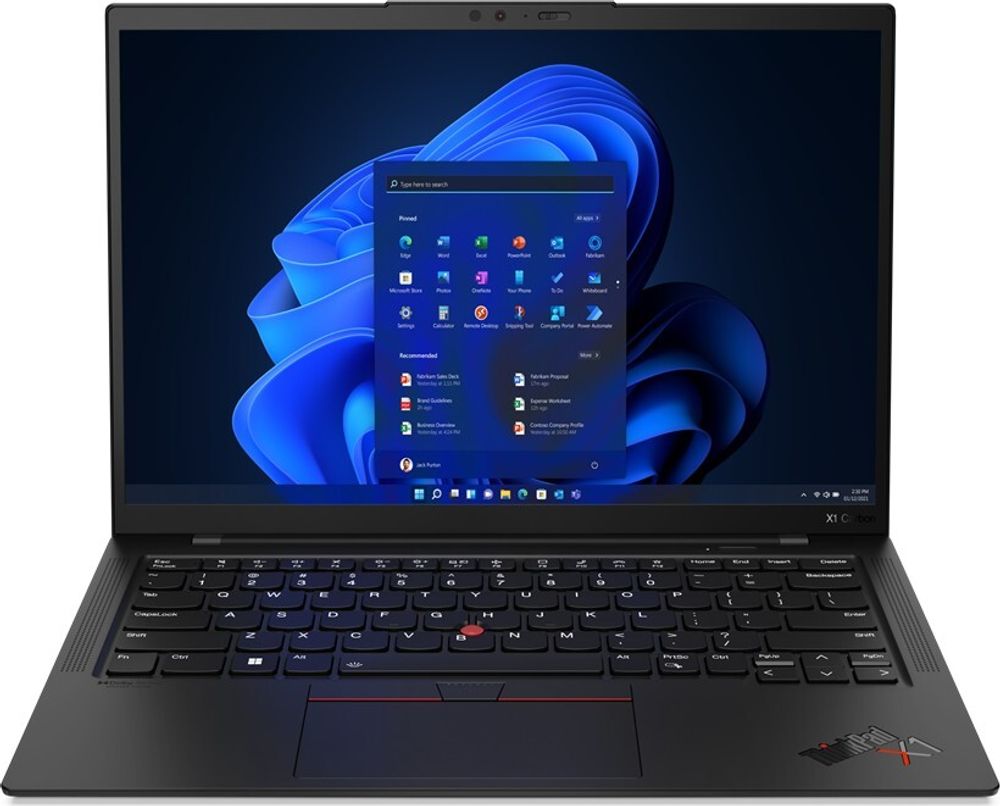 Ноутбук Lenovo ThinkPad X1 Carbon G10, 14&amp;quot; (2240x1400) IPS/Intel Core i5-1240P/16ГБ LPDDR5/512ГБ SSD/Iris Xe Graphics/Windows 11 Pro, черный [21CCSBJQ00]