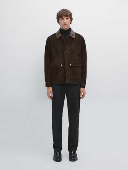 Massimo Dutti Брюки-джоггеры, черный