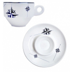Чашка для эспрессо (6,5х4,7 см) с блюдцем "Northwind", 6 шт (10254515)