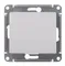 Кнопка нажимная 1-кл. СП Glossa 10А IP20 (сх. 1) 10AX механизм бел. SE GSL000115