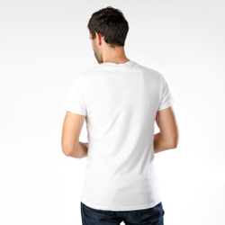 Мужское теннисное поло Quiet Please Advantage Logo T-Shirt Men - White, Black