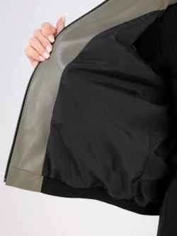 Кожаная куртка демисезонная Турция бомбер