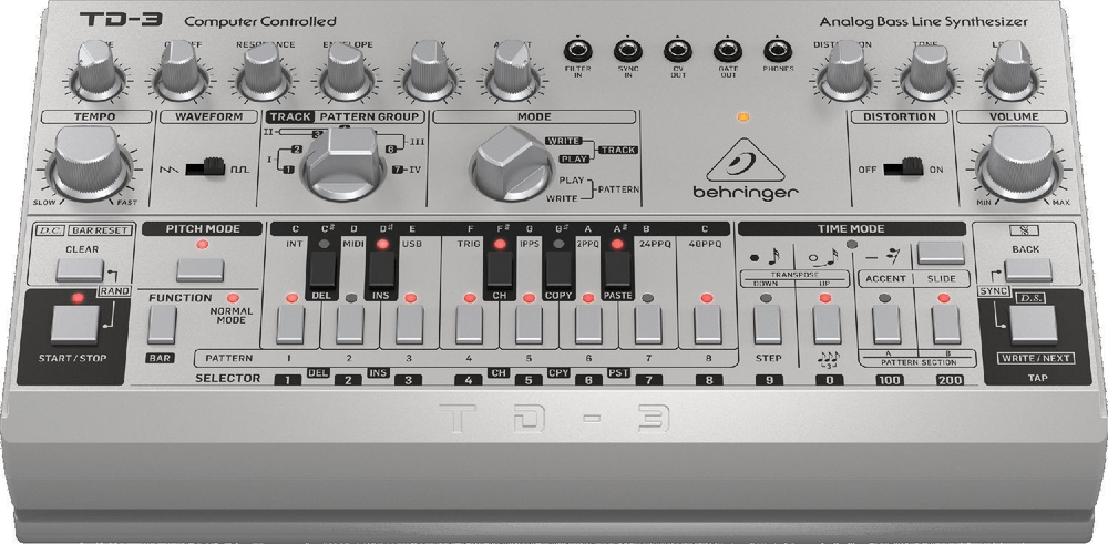 Синтезатор BEHRINGER TD-3-SR