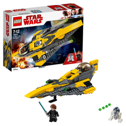 LEGO Star Wars: Звёздный истребитель Энакина 75214 — Anakin’s Jedi Starfighter — Лего Звездные войны Стар Ворз