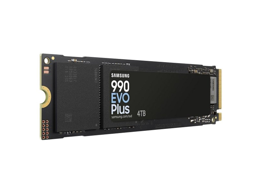 SSD накопитель Samsung 990 Evo Plus 4ТБ, M.2 2280, PCIe 4.0 x4, NVMe [MZ-V9S4T0BW]