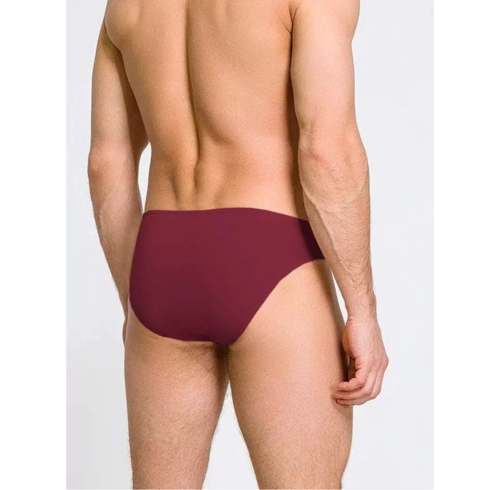 Мужские трусы слипы бордовые Doreanse 1281 Claret Red