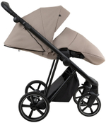 Детская коляска Roan Sol 2.0 3 в 1 с автокреслом Pituso Santiso Pro Black SLL/31/T Hazel/Black/руч.Black