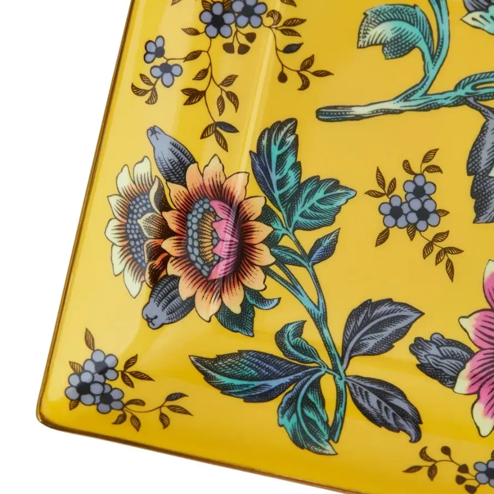Wedgwood Поднос Wonderlust 14,5 см Желтый тонкин