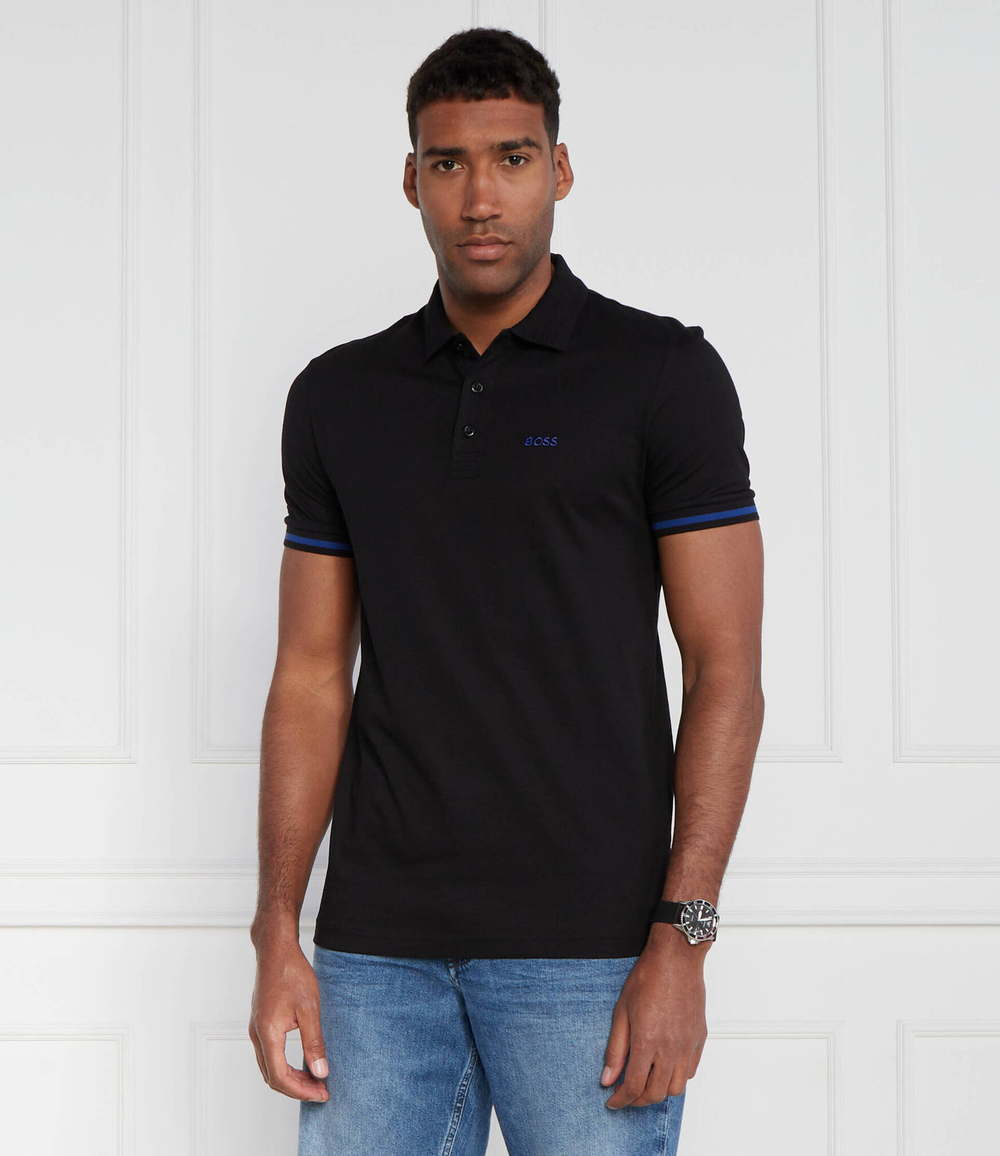 Поло Paddy 3 BOSS GREEN - черный(50494309)